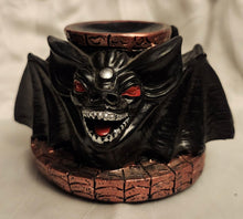 Load image into Gallery viewer, Black Bat Sphere Holder