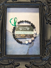 Load image into Gallery viewer, Kunzite, Howlite & Lava Stone Bracelet