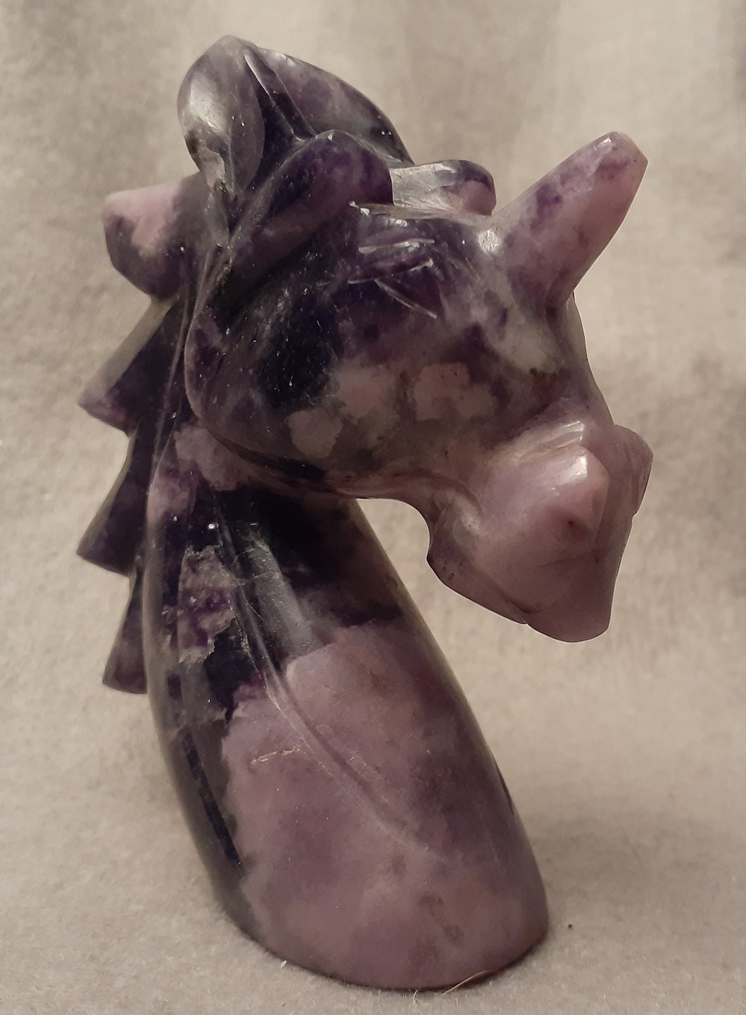 Lepidolite Unicorn