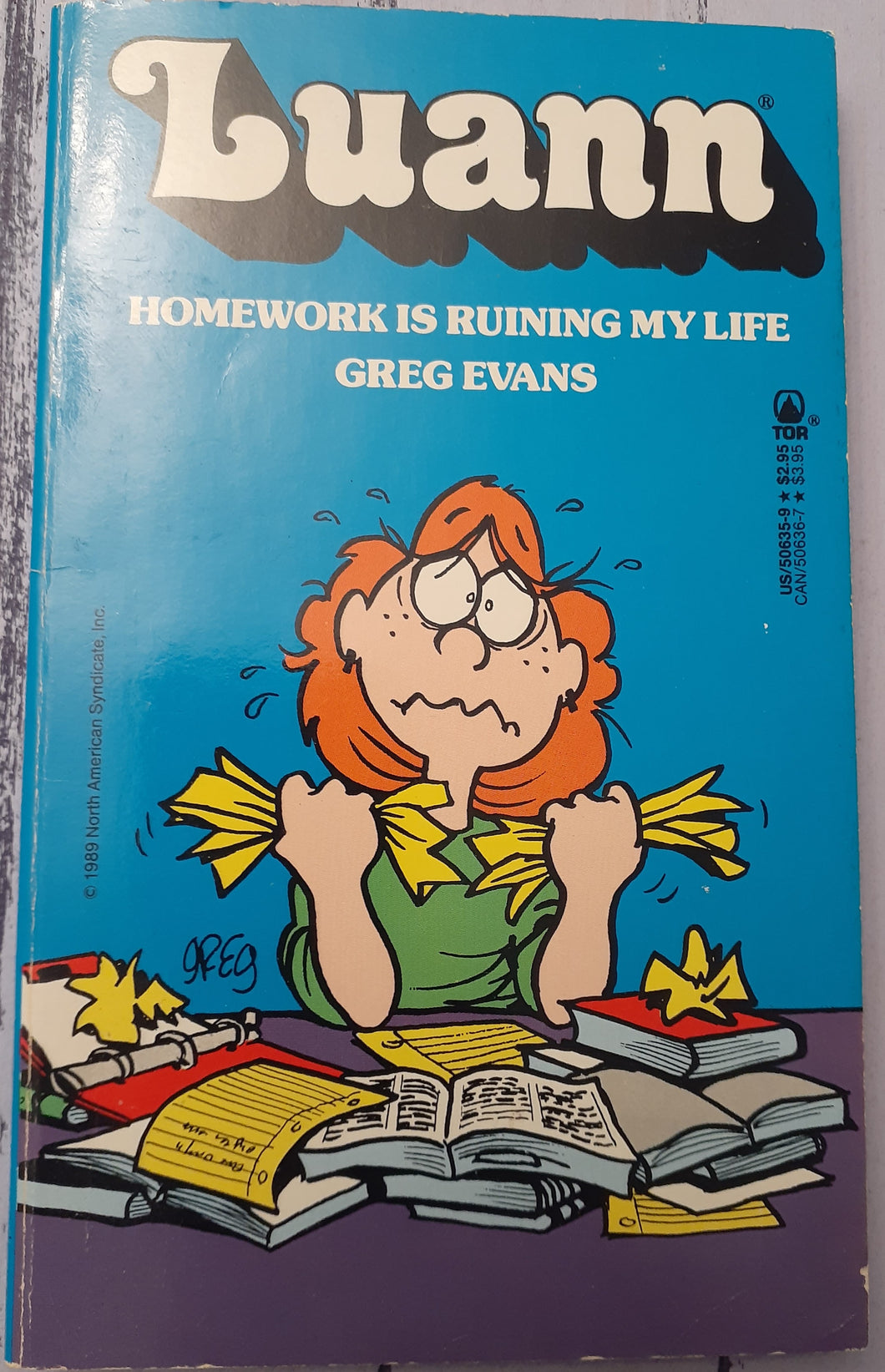 Luann: Homework is Ruining My Life