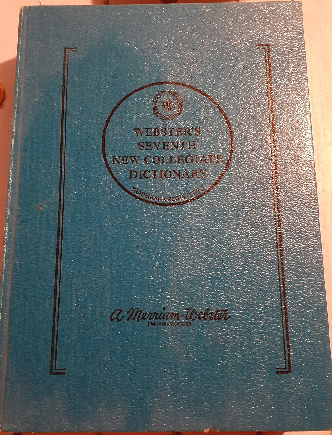 Webster's Seventh New Collegiate Dictionary