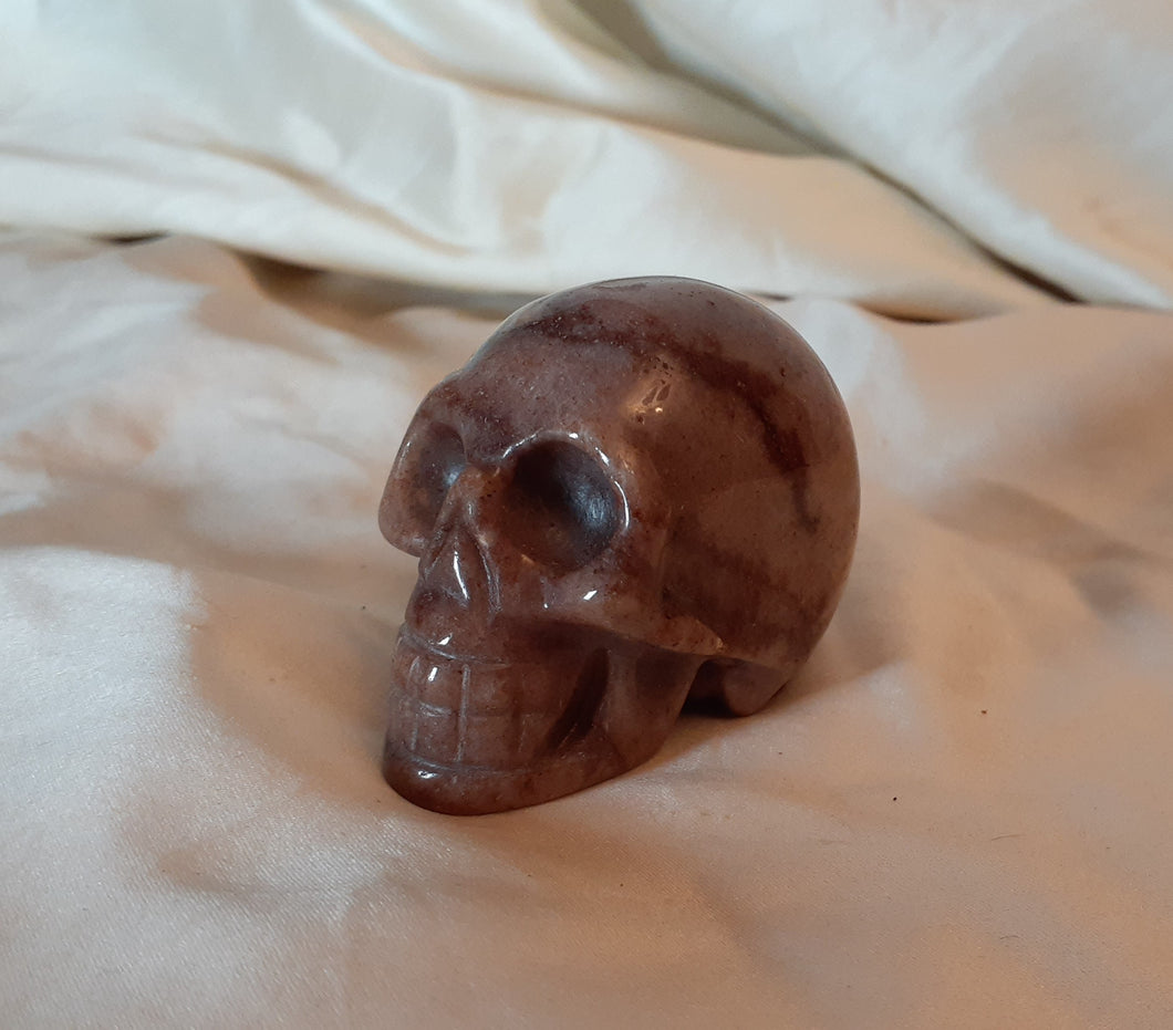 Purple Aventurine Skull