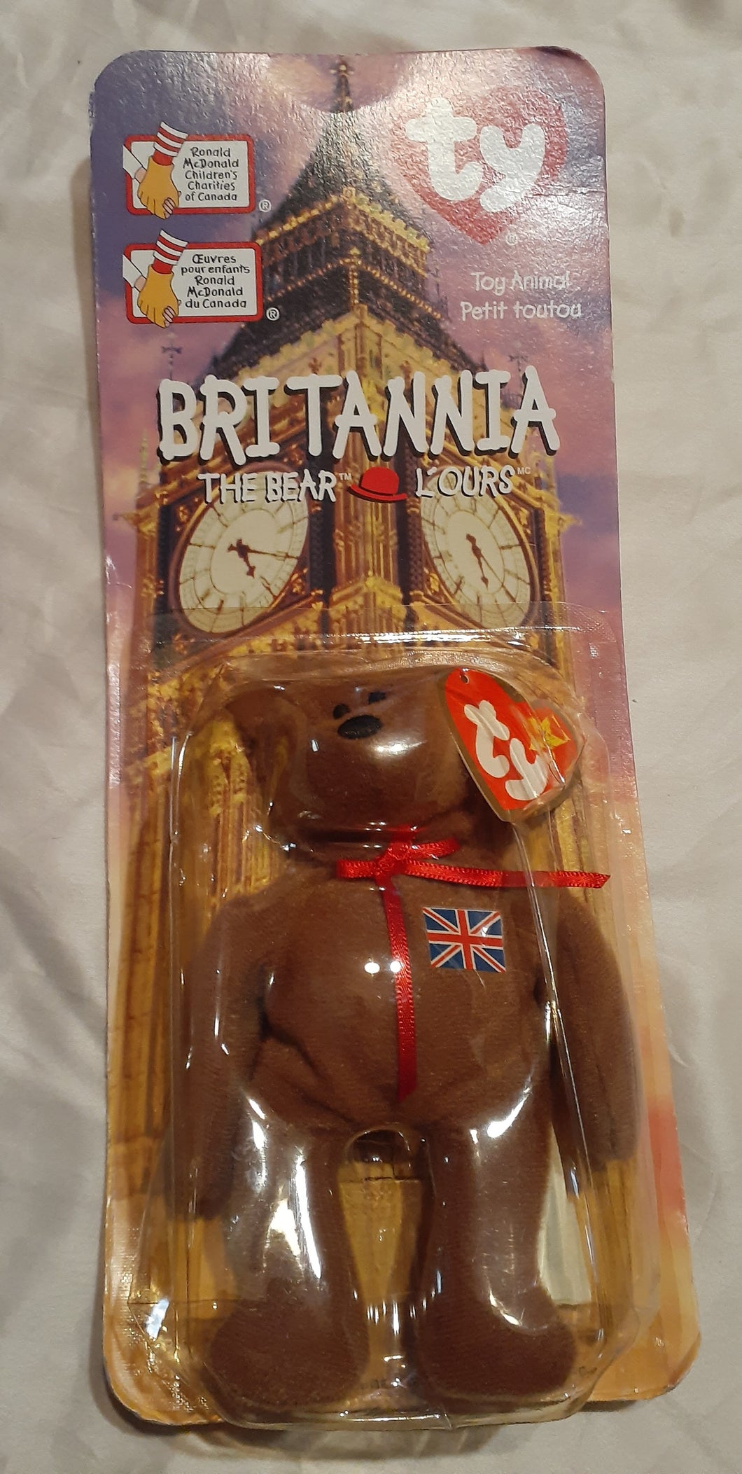 Britannia the Bear - Beanie Babies
