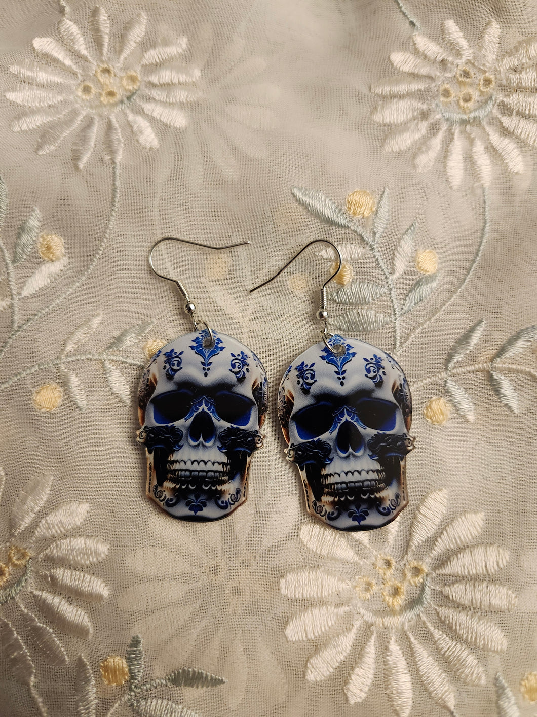 Beautiful Skull Earrings