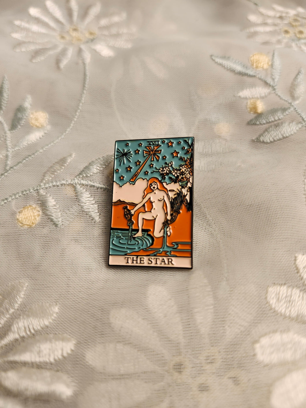 The Star Tarot Pin