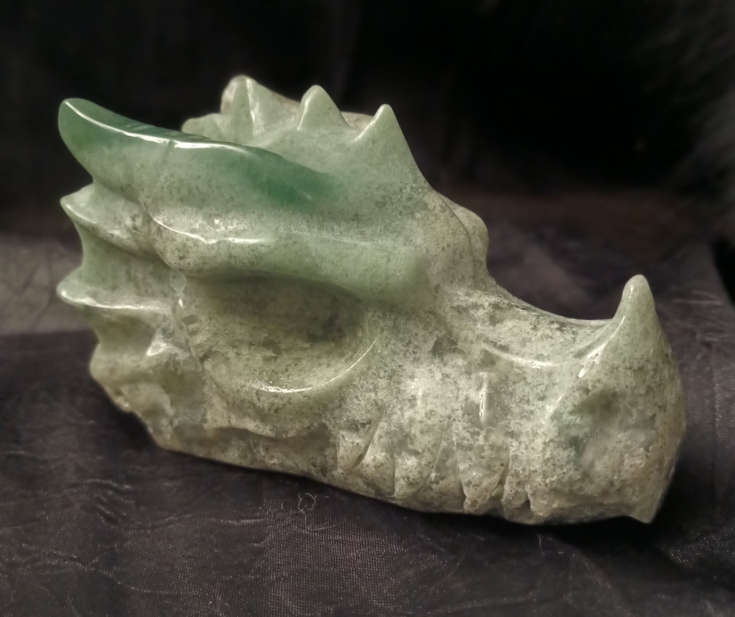 Moss Agate dragon