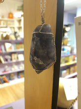 Load image into Gallery viewer, Handcut Iolite Pendant
