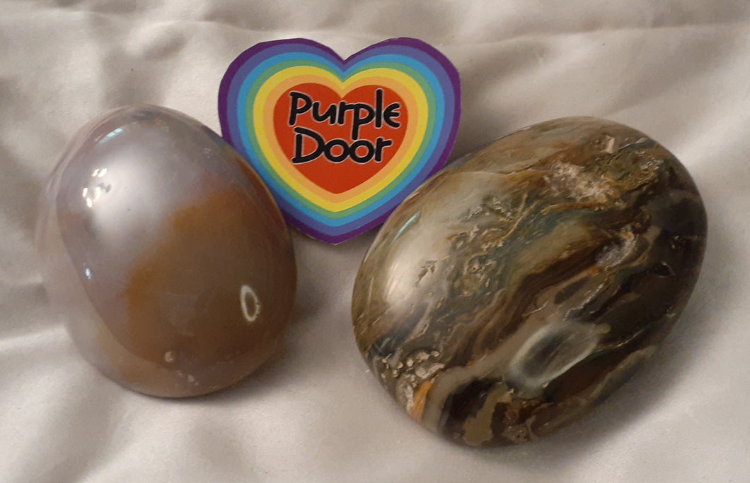 Ocean Jasper Palm Stone