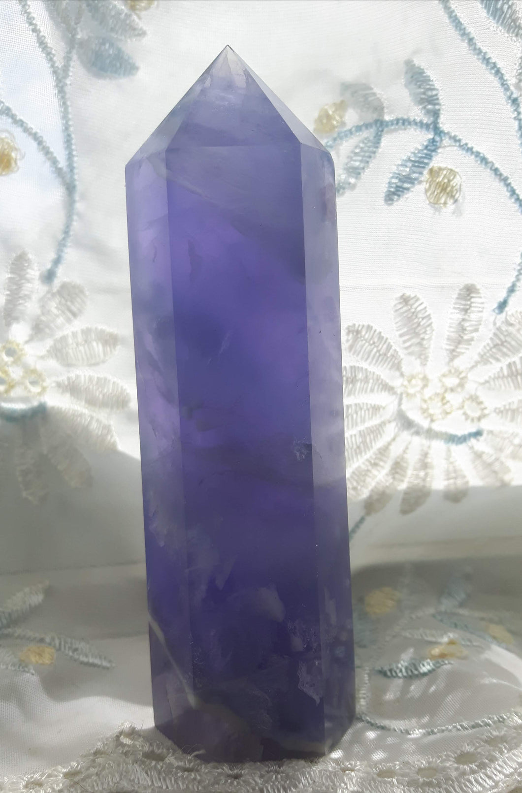 Violet Flourite Point