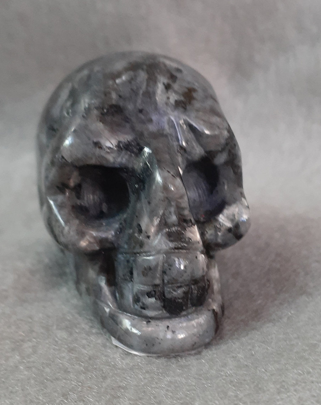 Larvikite Skull