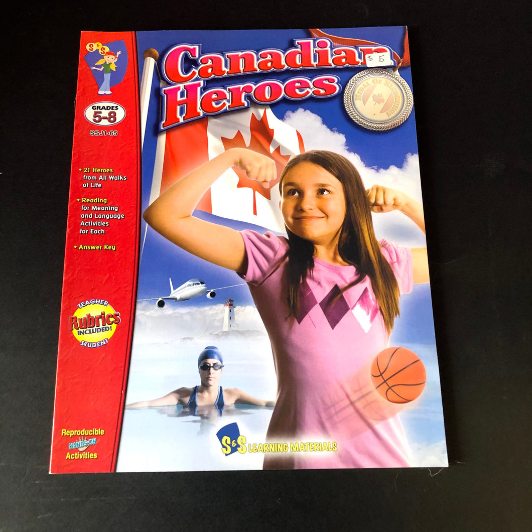 Canadian Heroes Workbook