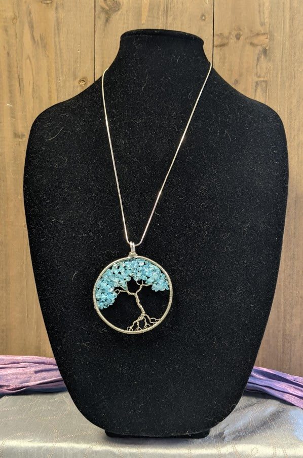 Tree of Life - Light Blue Crystal