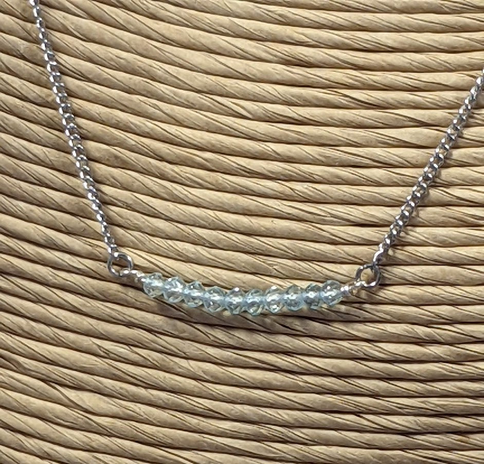 Blue Topaz Necklace