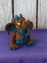 Load image into Gallery viewer, Brown Knit Dragon
