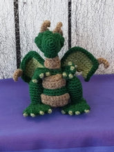 Load image into Gallery viewer, Green Knit Dragon
