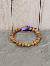 Load image into Gallery viewer, Druzy Agate Sandalwood Bracelet
